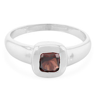 Mozambique Garnet Silver Ring