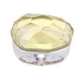 Lemon Citrine Silver Ring