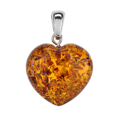 Baltic Amber Silver Pendant