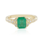 14K Brazilian Emerald Gold Ring (AMAYANI)