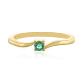 Ethiopian Emerald Silver Ring