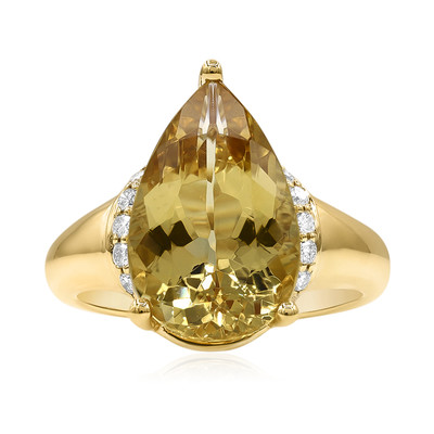 14K Yellow Beryl Gold Ring (CIRARI)