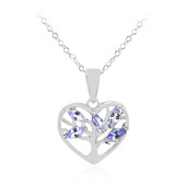 Tanzanite Silver Necklace