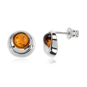 Amber Silver Earrings (dagen)