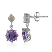 Amethyst Silver Earrings