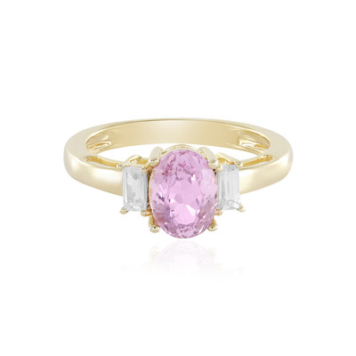 Kunzite Silver Ring