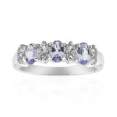 Tanzanite Silver Ring