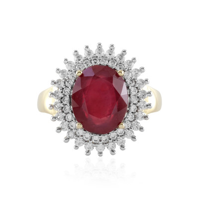 Madagascar Ruby Silver Ring