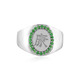 Kenya Tsavorite Silver Ring