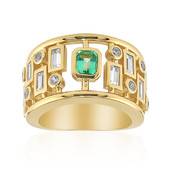9K Ethiopian Emerald Gold Ring (Adela Gold)