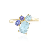 Sky Blue Topaz Silver Ring