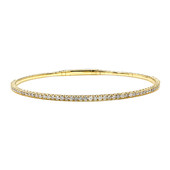 14K I1 (H) Diamond Gold Bangle (CIRARI)