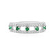 Zambian Emerald Silver Ring