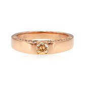 9K SI1 Argyle Rose De France Diamond Gold Ring (Annette)