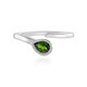 Russian Diopside Silver Ring