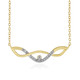 I2 (I) Diamond Silver Necklace