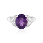 Amethyst Silver Ring