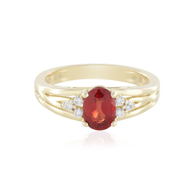 9K Tanzanian Ruby Gold Ring