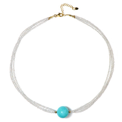 Amazonite Silver Necklace