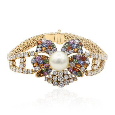18K Golden South Sea Pearl Gold Bracelet (Estée Collection)