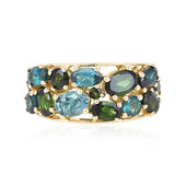 9K Blue Tourmaline Gold Ring (KM by Juwelo)