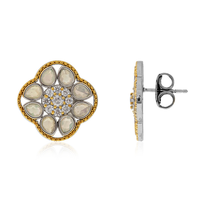 Dallas Prince Designs Dallas Prince Citrine & Multi Sapphire Stud India |  Ubuy