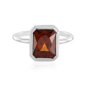 9K Hessonite Garnet Gold Ring