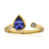 14K AAA Tanzanite Gold Ring (CIRARI)