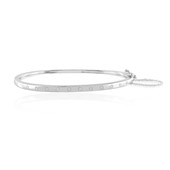 Zircon Silver Bangle