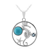 Arizona Turquoise Silver Necklace