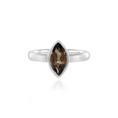 Smoky Quartz Silver Ring