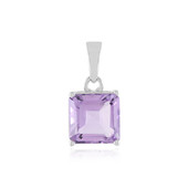 Amethyst Silver Pendant