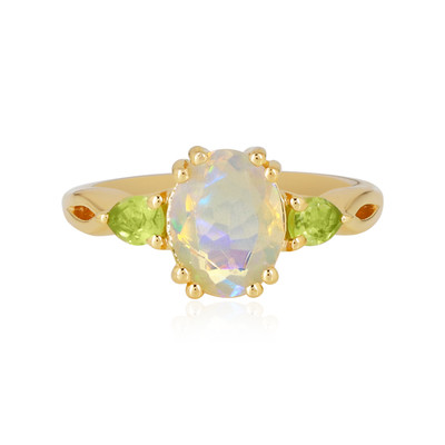 Welo Opal Silver Ring