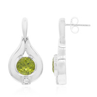 Peridot Silver Earrings (Remy Rotenier)