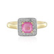 Madagascar Pink Sapphire Silver Ring