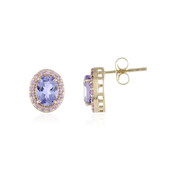 9K Tanzanite Gold Earrings