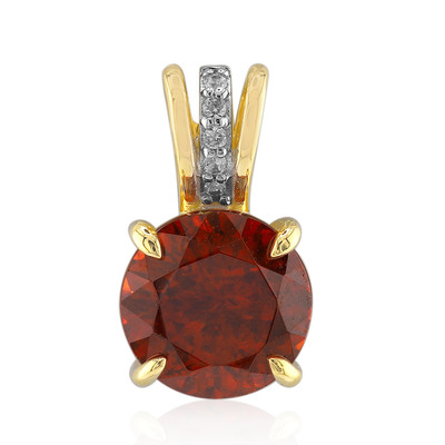 9K Spanish Sphalerite Gold Pendant