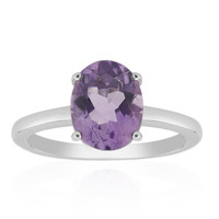 Amethyst Silver Ring