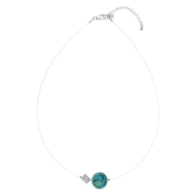 Blue Atacama Opal Necklace