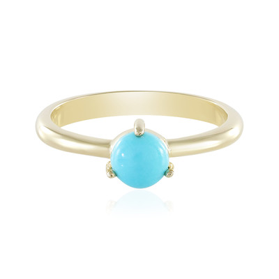 Sleeping Beauty Turquoise Silver Ring