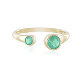 9K Russian Emerald Gold Ring (de Melo)