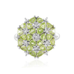 Peridot Silver Ring