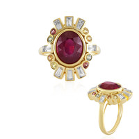 Madagascar Ruby Silver Ring