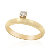 9K SI2 Argyle Champagne Diamond Gold Ring (de Melo)