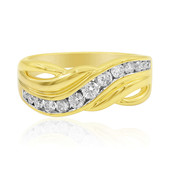 9K SI1 (G) Diamond Gold Ring (Annette)