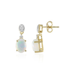 Welo Opal Silver Earrings