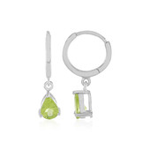 Peridot Silver Earrings