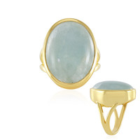 Brazilian Aquamarine Silver Ring