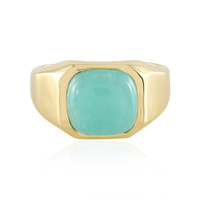 Amazonite Silver Ring