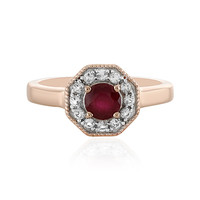 Madagascar Ruby Silver Ring